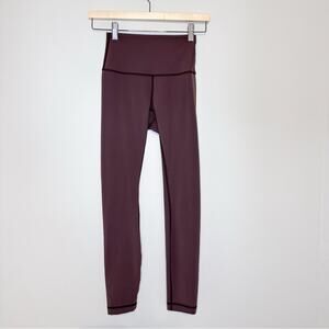 Lululemon Wunder Under High-Rise Tight 25" *Full-On Luxtreme in Cherry Cola